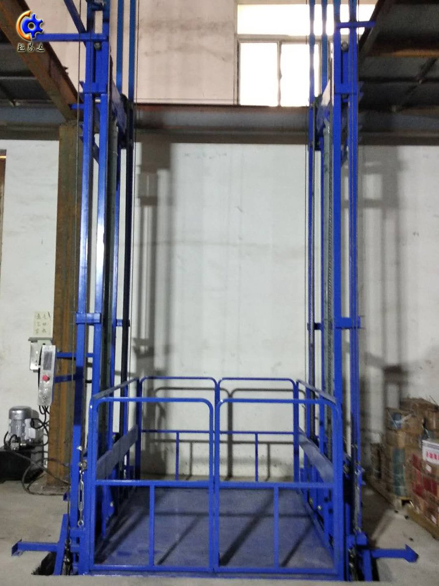 導軌鏈條式升降貨梯