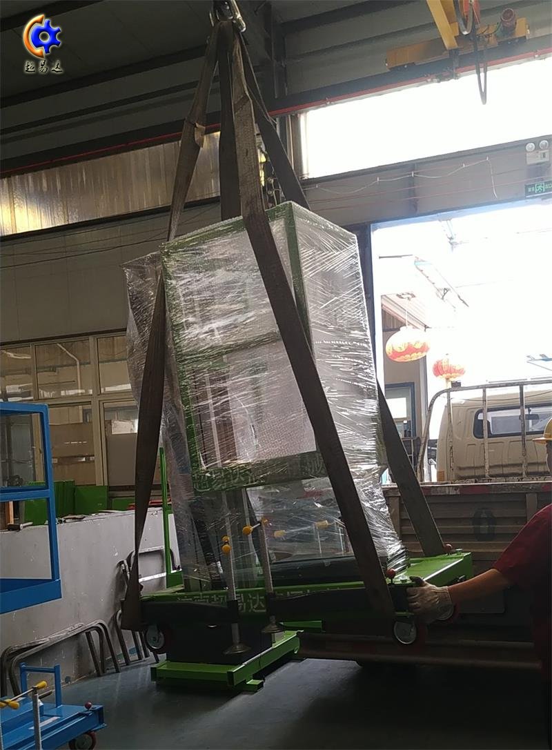 單柱鋁合金升降機 升降平臺