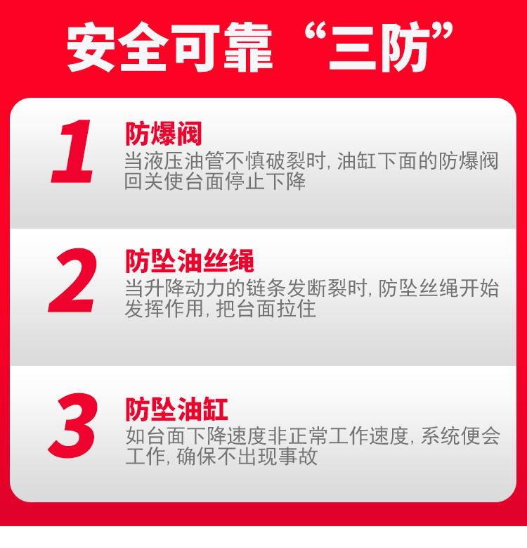 導軌鏈條式升降貨梯